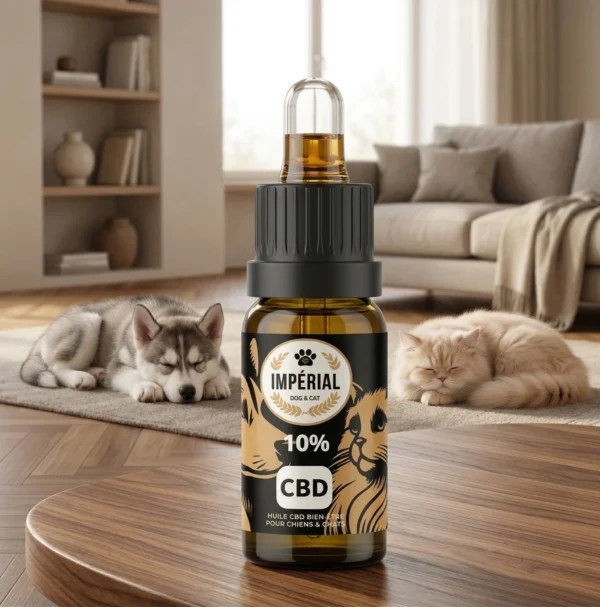 CBD pour chien ou chat 10%