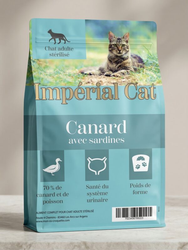 Chat adulte stérilisé — Superfoodcat Canard & Sardines