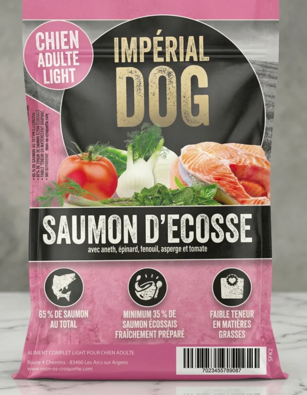 Chien adulte light/senior — Superfood Saumon