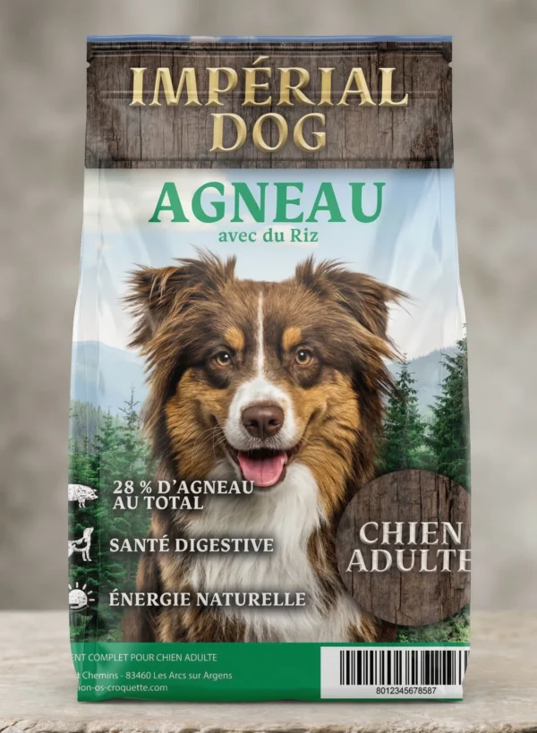 Chien adulte m/g race — Super Premium Agneau