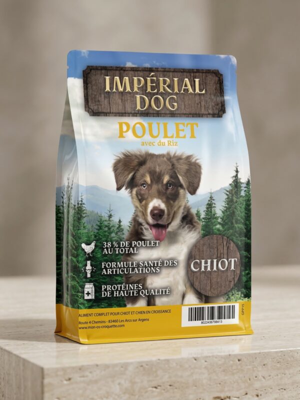 Chiot p/m/g race — Premium Poulet