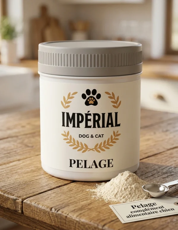 Pelage complément alimentaire chien